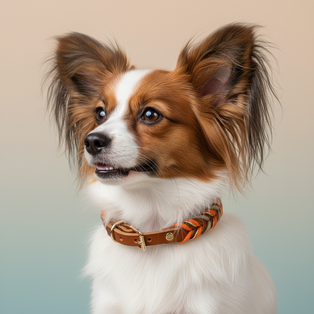 Premium dog collar sets collection featuring classic tweed, woven plaid, soft teddy fleece and hand-braided leather collars with matching bow ties and leashes for dogs