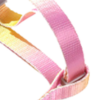 Pastel Pink & Yellow Gradient Cat Harness & Leash Set